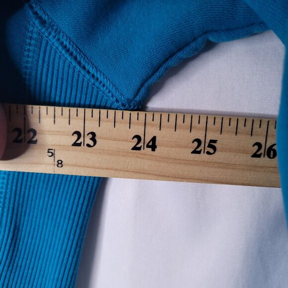 Under Armour Storm Hoodie Mens Large Blue Fleece Loose Fit - Picture 8 of 12